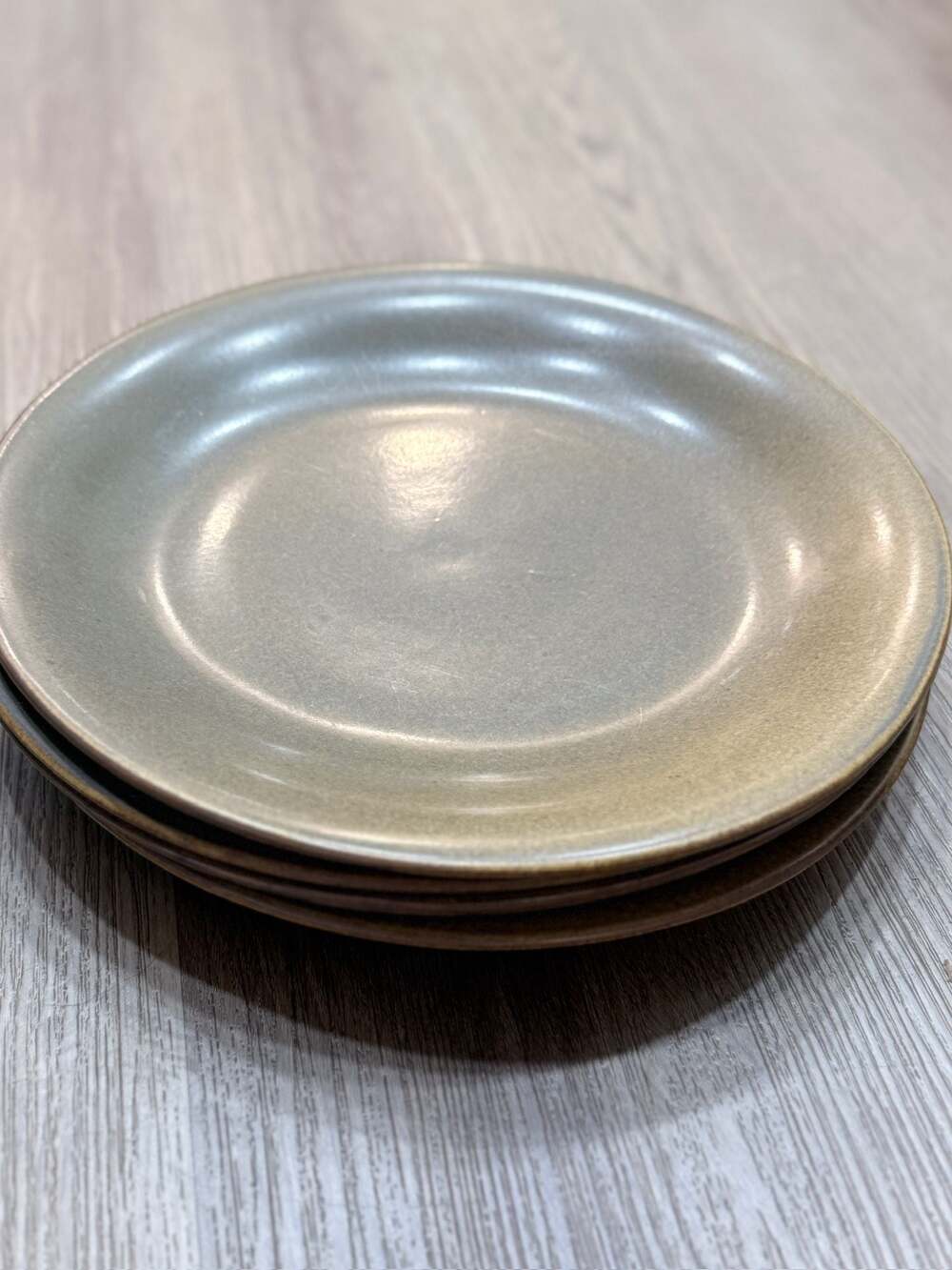 Pottery Barn Ellipse Stoneware Dinner Plate Set of 4